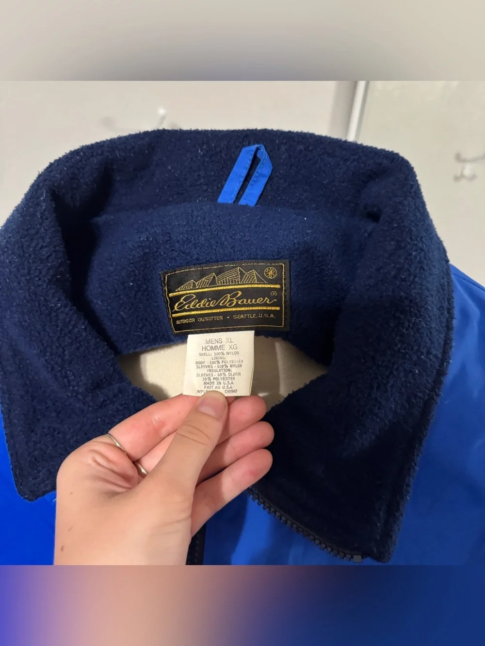 Vintage Eddie Bauer Blue Jacket